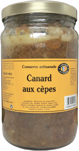 CANARD AUX CÈPES