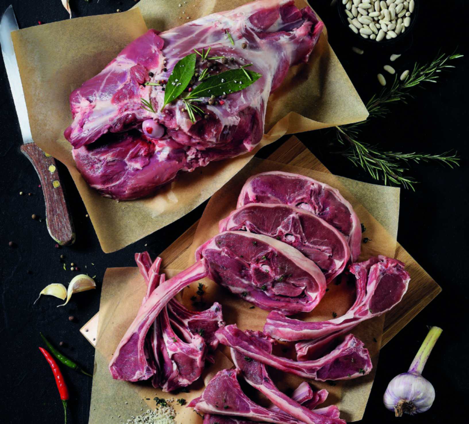 AGNEAU : 1/4 ARRIÈRE