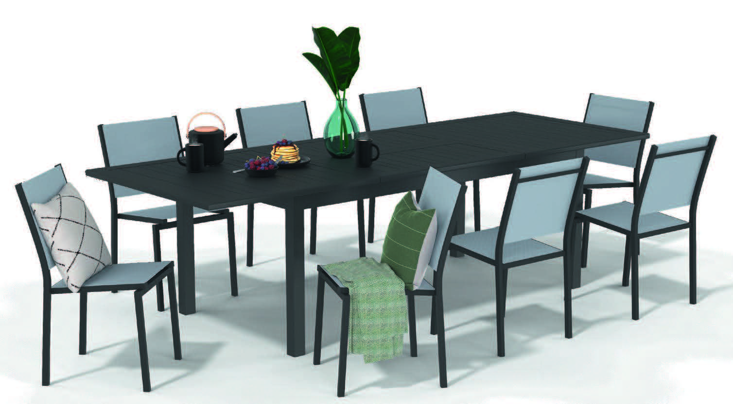 TABLE RECTANGULAIRE EXTENSIBLE