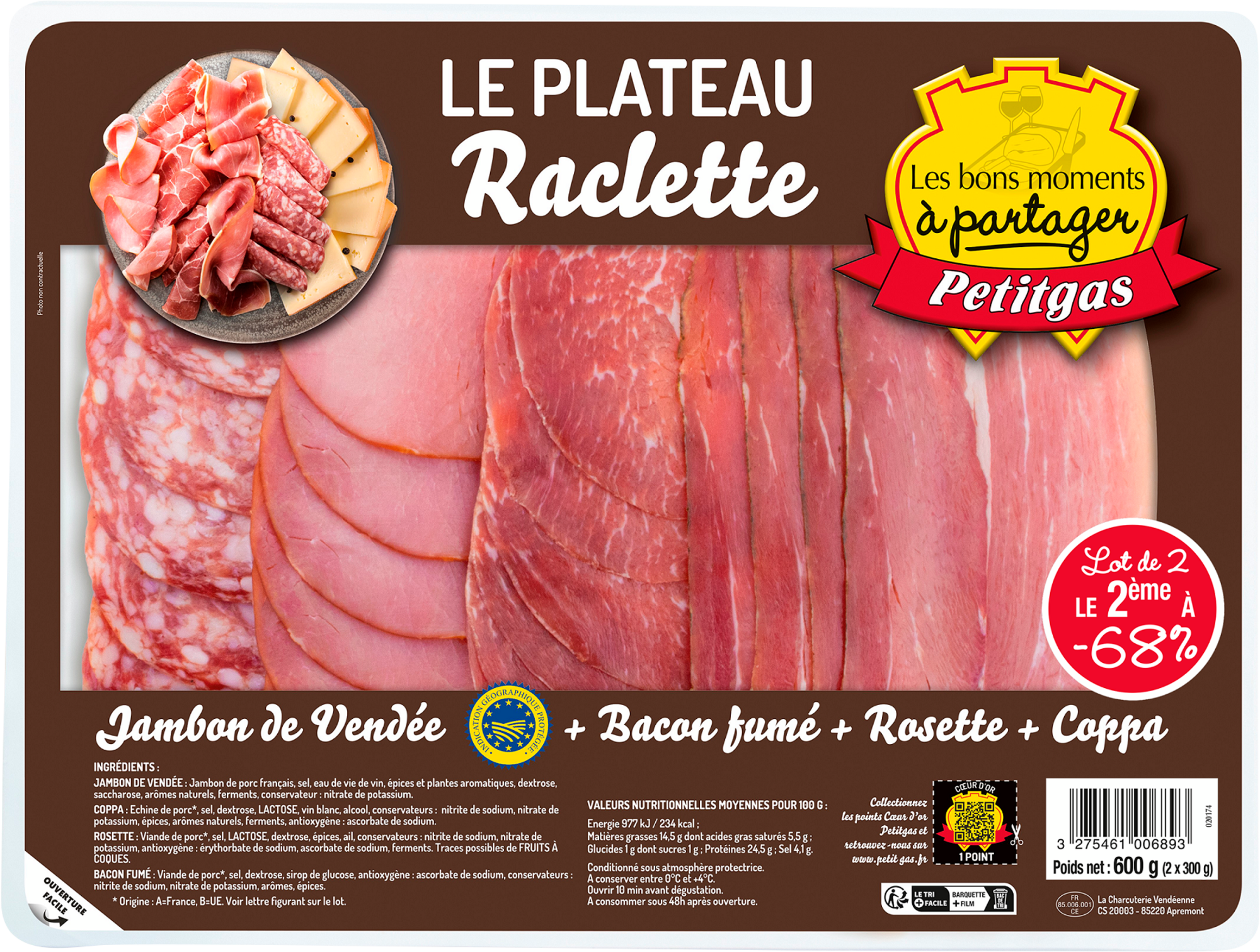 Le plateau raclette