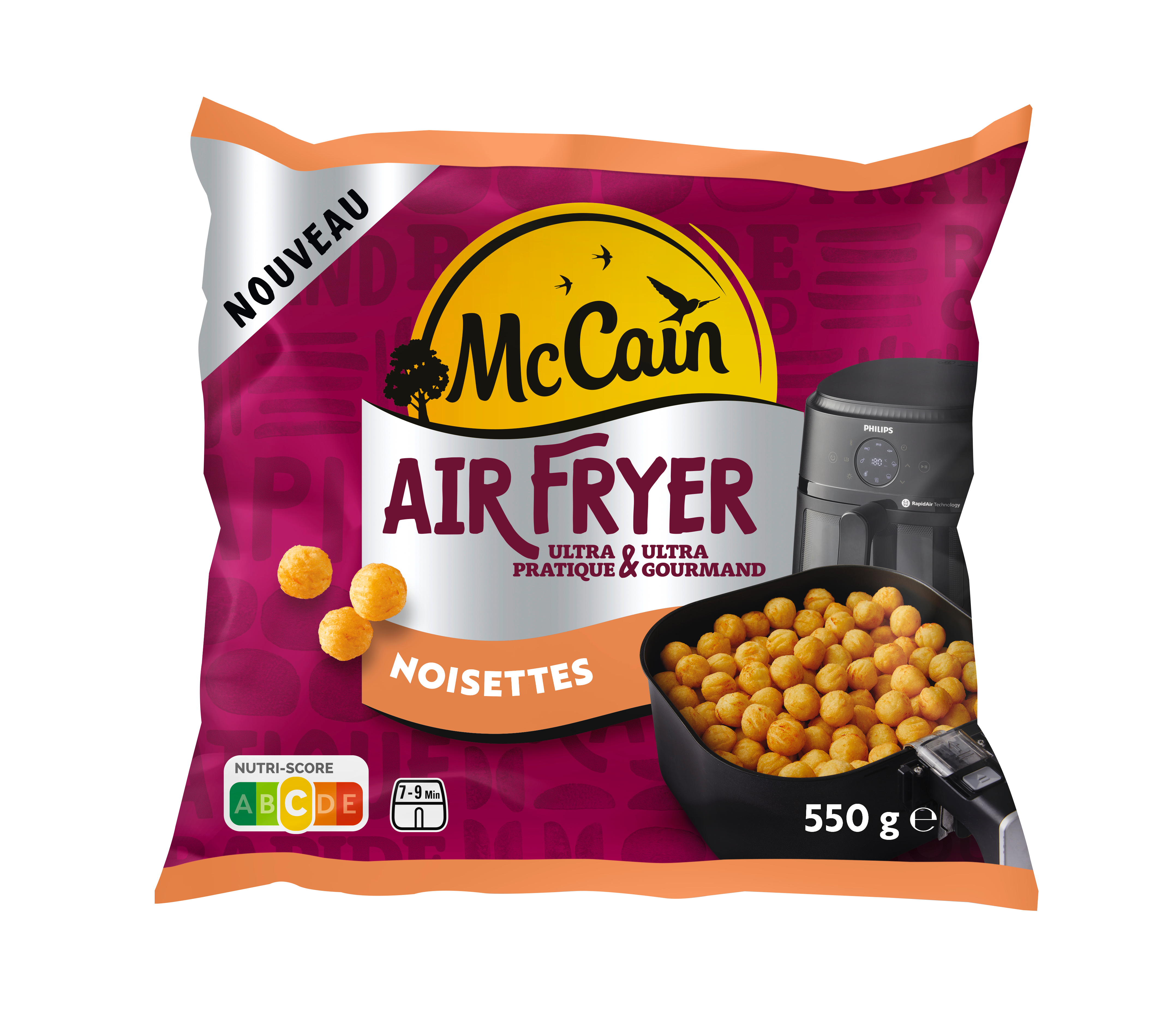 NOISETTES AIRFRYER SURGELÉES