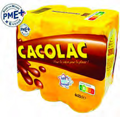 BOISSON LACTÉE CHOCOLATÉE EN CANETTES 