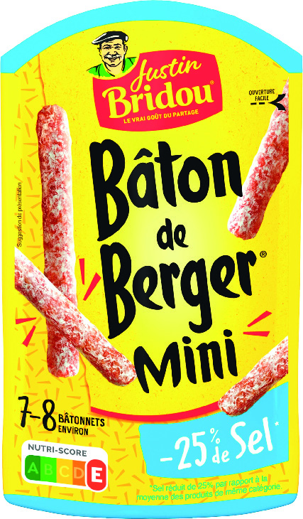 BÂTON DE BERGER MINI -25% DE SEL