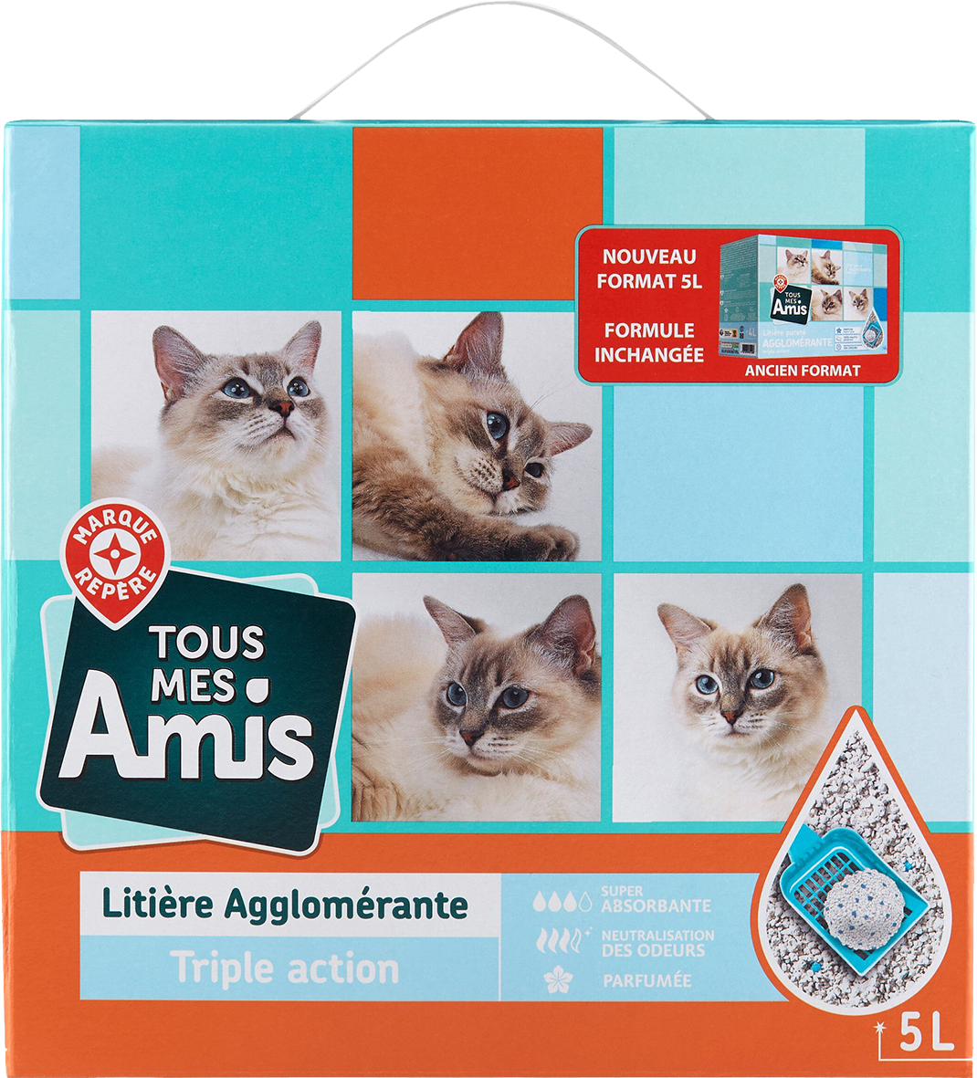 LITIÈRE PURETÉ AGGLOMÉRANTE