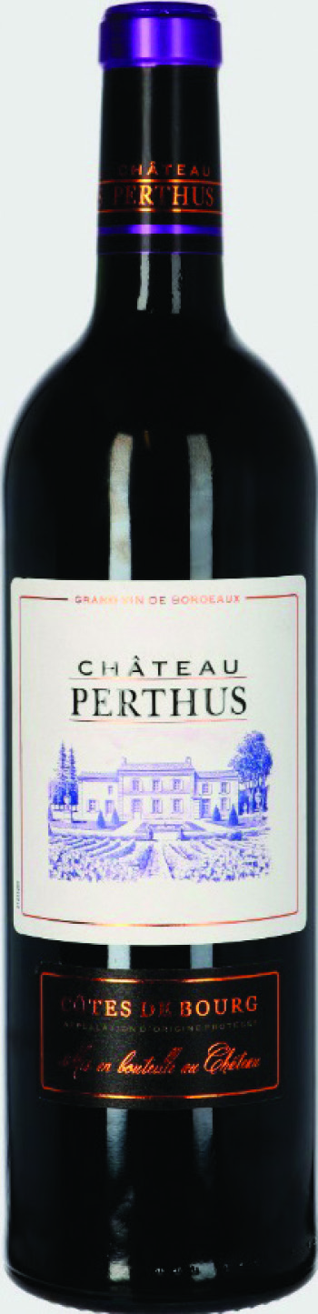A.O.P(1) CÔTES DE BOURG CHÂTEAU PERTHUS