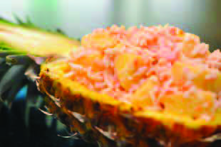 SALADE ANANAS ET SURIMI