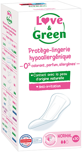 Protège-lingerie hypoallergénique et écologique