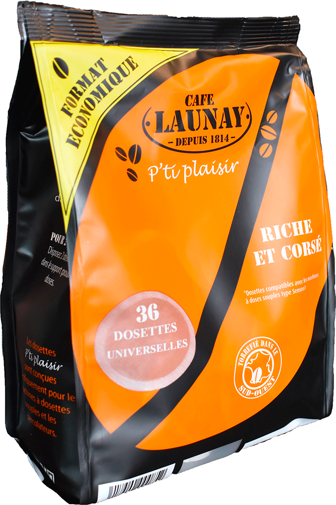 36 DOSETTES DE CAFÉ