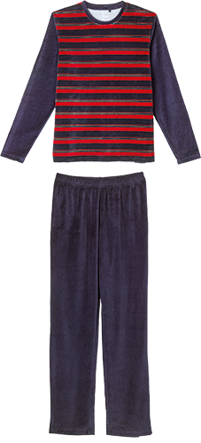 PYJAMA VELOURS HOMME BIO