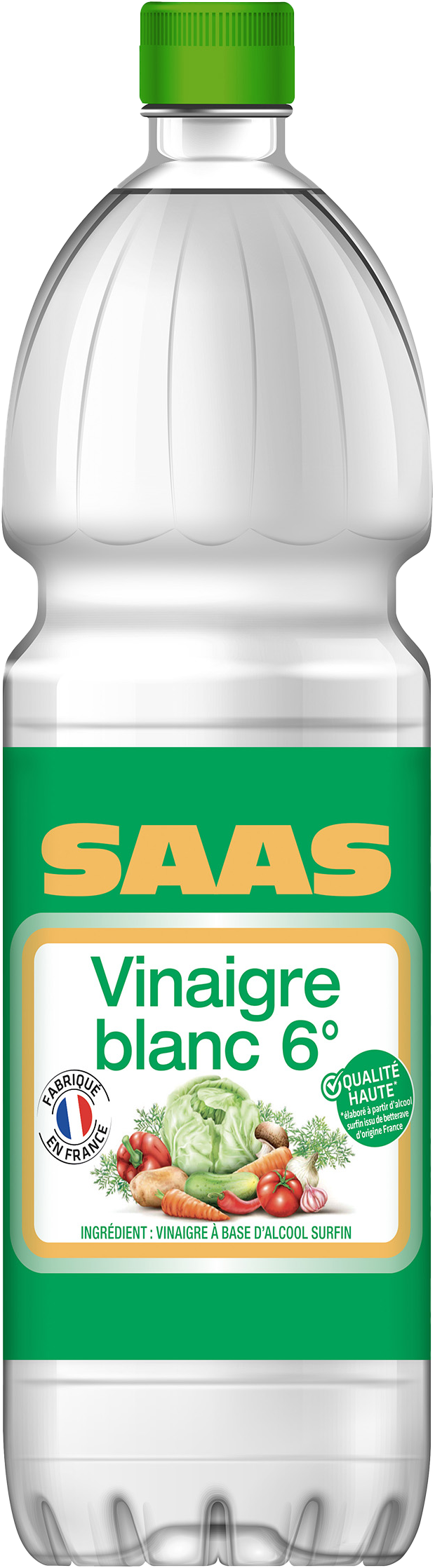 VINAIGRE D'ALCOOL BLANC 6°