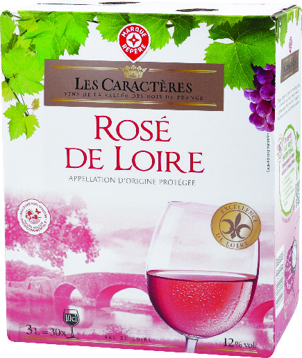 A.O.P(1) ROSÉ DE LOIRE(2) LES CARACTÈRES