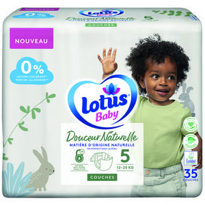 Promo Changes ouverts Lotus Baby douceur naturelle chez E.Leclerc