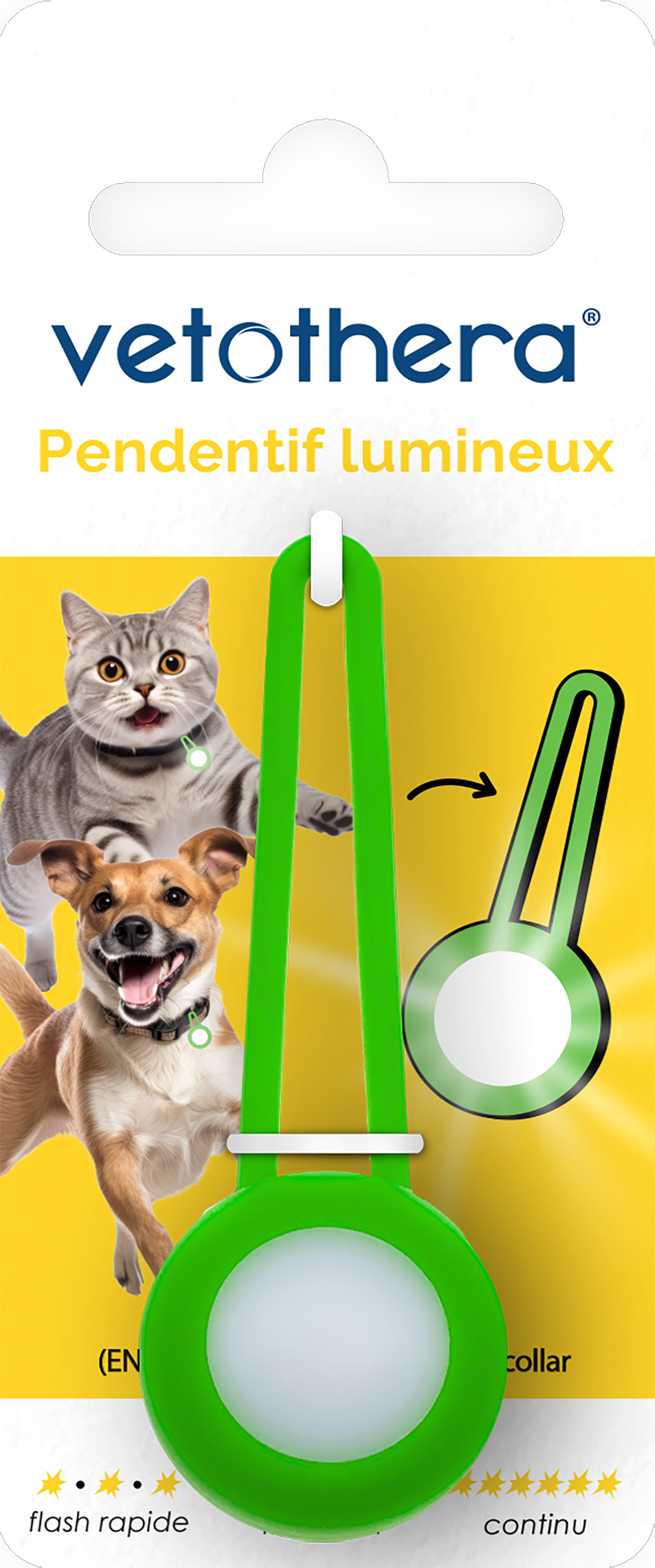 PENDENTIF LUMINEUX pour chat