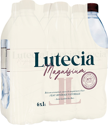 BOISSON AROMATISÉE
SOURCE DE MAGNÉSIUM
À BASE D' EAU MINÉRALE NATURELLE