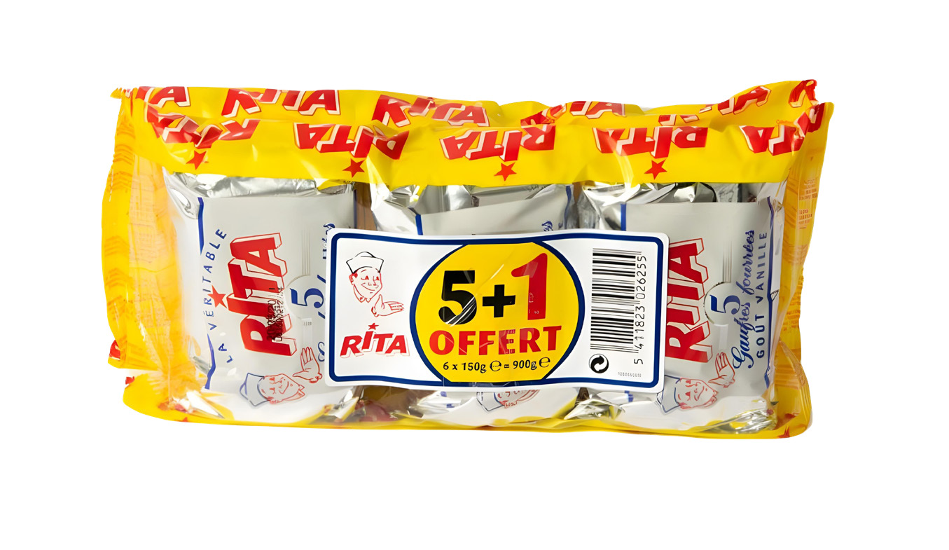 GAUFRES FOURRÉES GOÛT VANILLE