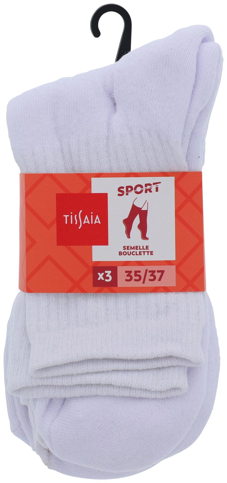 LOT DE 3 PAIRES DE CHAUSSETTES DE SPORT HOMME OU FEMME
