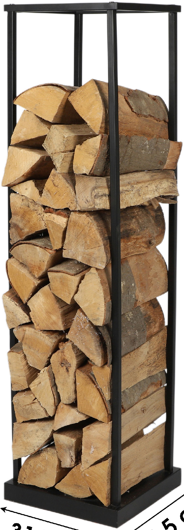 PORTE BUCHES EN MÉTAL