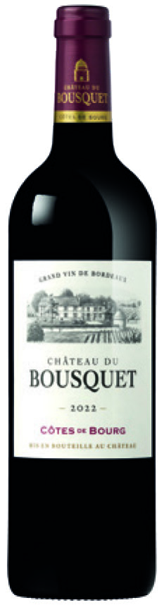 AOP(1) CÔTES DE BOURG CHÂTEAU DU BOUSQUET 2022