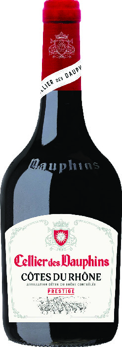 A.O.P(1) CÔTES DU RHÔNE CELLIER DES DAUPHINS PRESTIGE