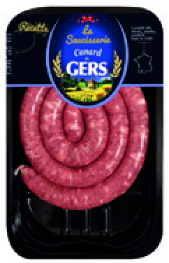 SAUCISSE FINE DE CANARD ARTISANALE DU GERS