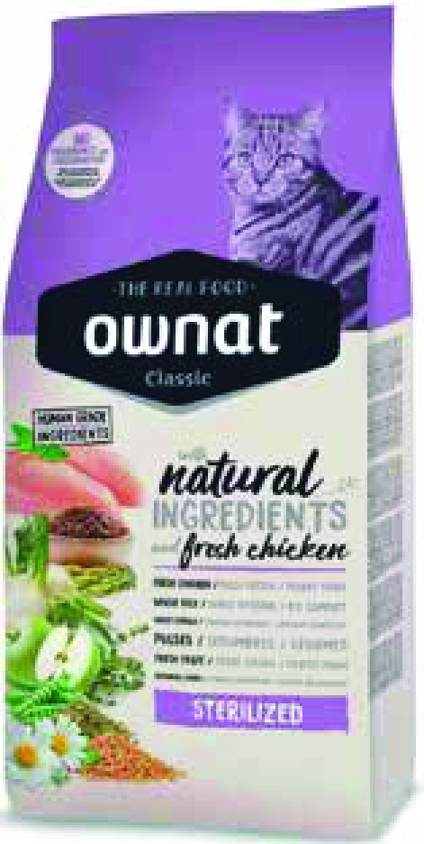 ALIMENT COMPLET POUR CHAT STERILISÉ