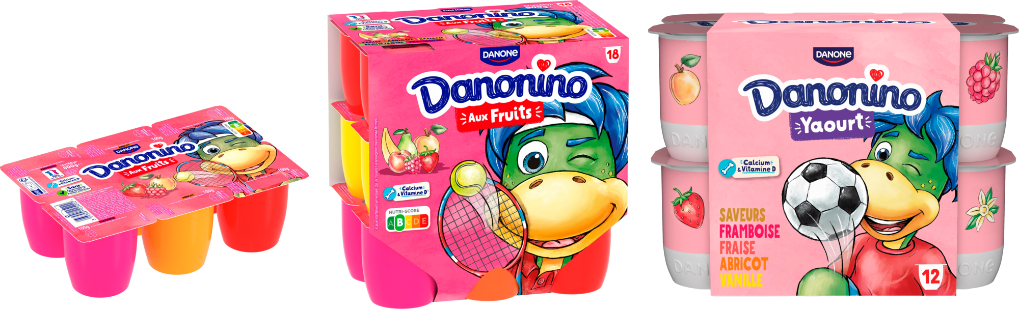SUR LES PRODUITS PRÉSENTS EN MAGASIN DE LA GAMME "DANONINO"