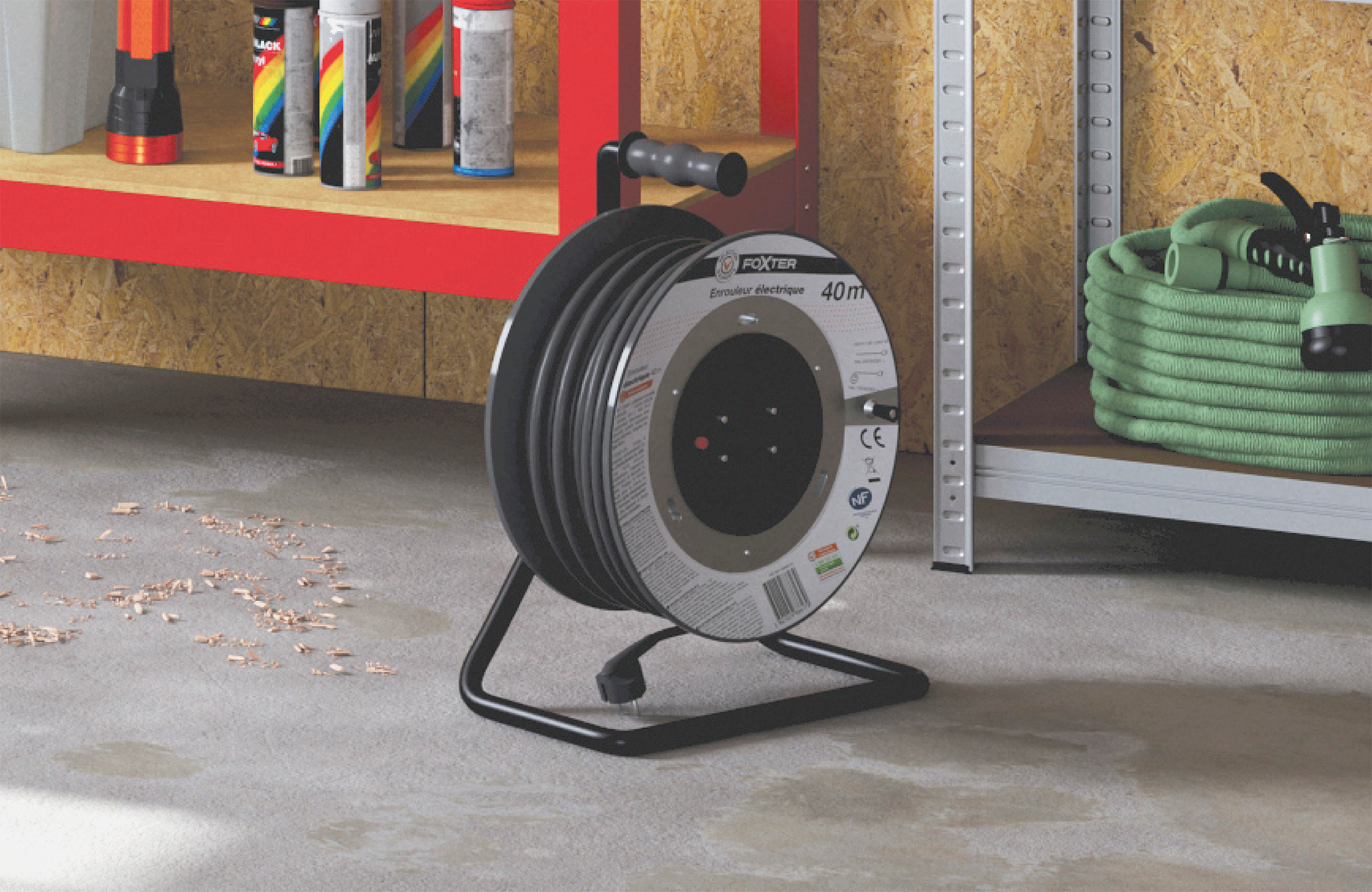 ENROULEUR ÉLECTRIQUE DE BRICOLAGE