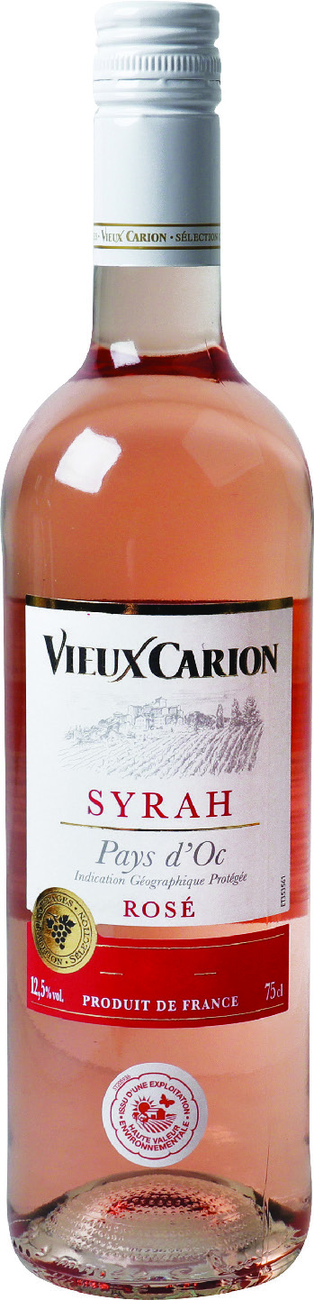 I.G.P(1) PAYS D’OC(3) VIEUX CARION SYRAH