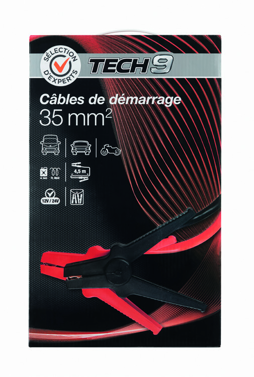 CÂBLES DE DÉMARRAGE 35 MM²