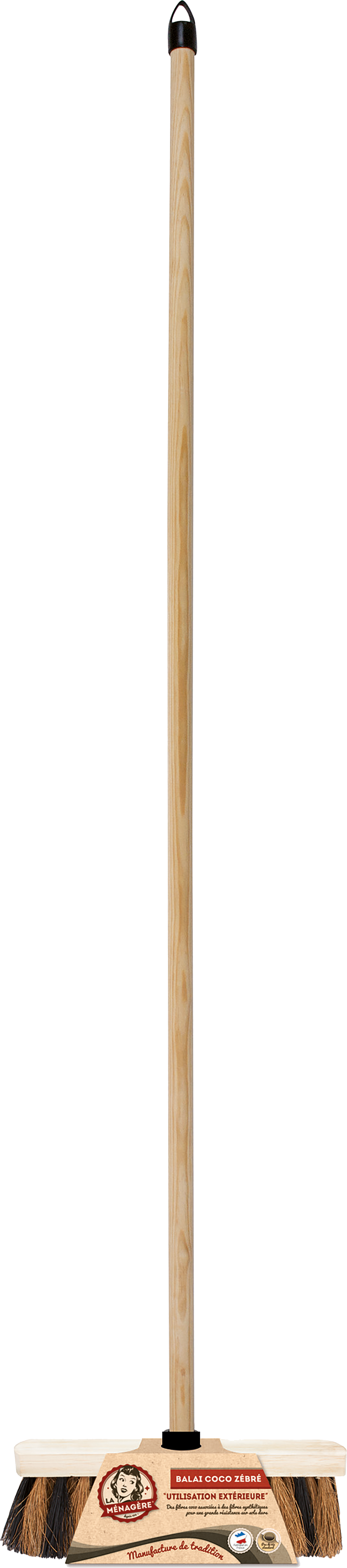 BALAI EXTÉRIEUR COCO ZÉBRÉ + MANCHE