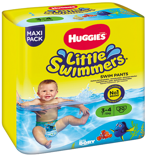 CULOTTES DE BAIN MAXIPACK LITTLE SWIMMERS®