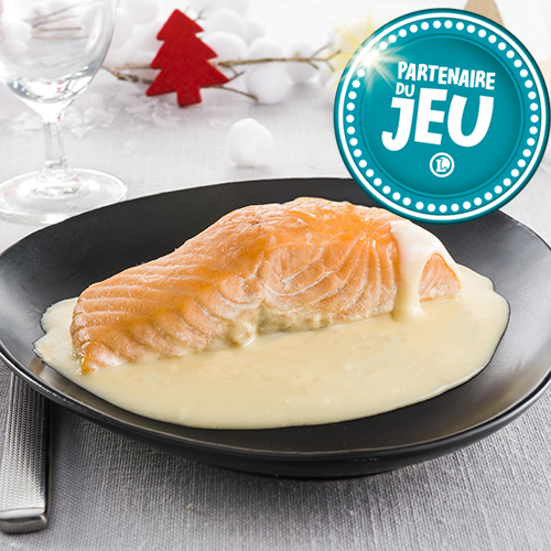 PAVÉ DE SAUMON SAUCE BEURRE BLANC