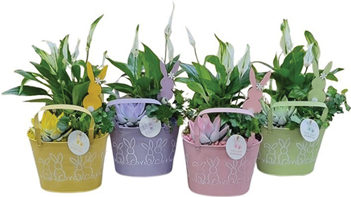 COMPOSITION PANIER DE PÂQUES