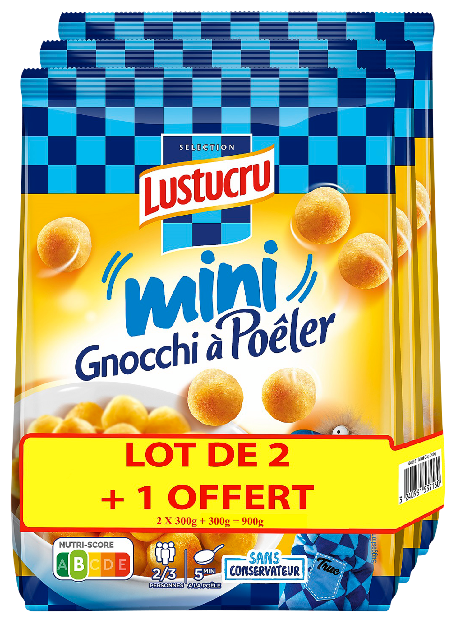 Mini gnocchi à poêler