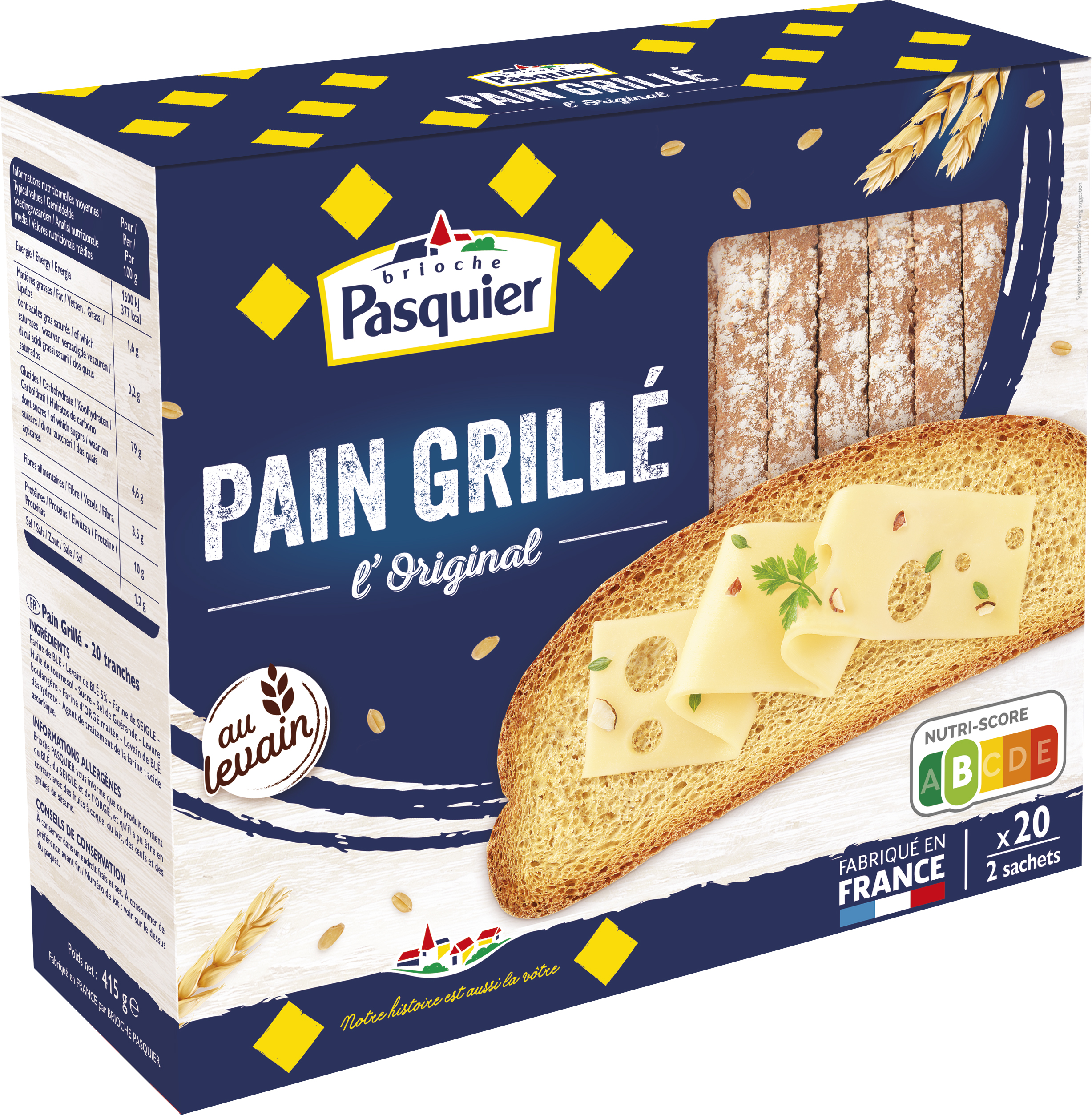 PAIN GRILLÉ