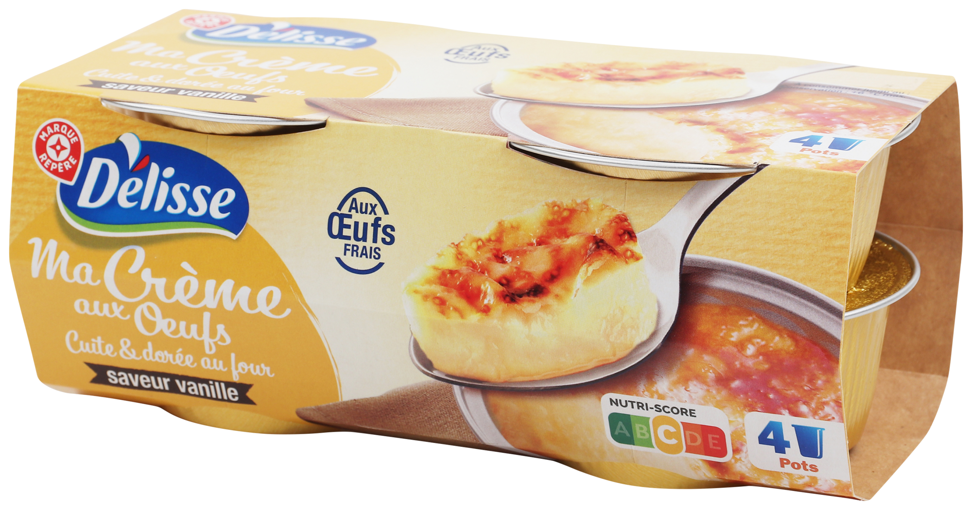 CRÈME AUX ŒUFS À LA VANILLE