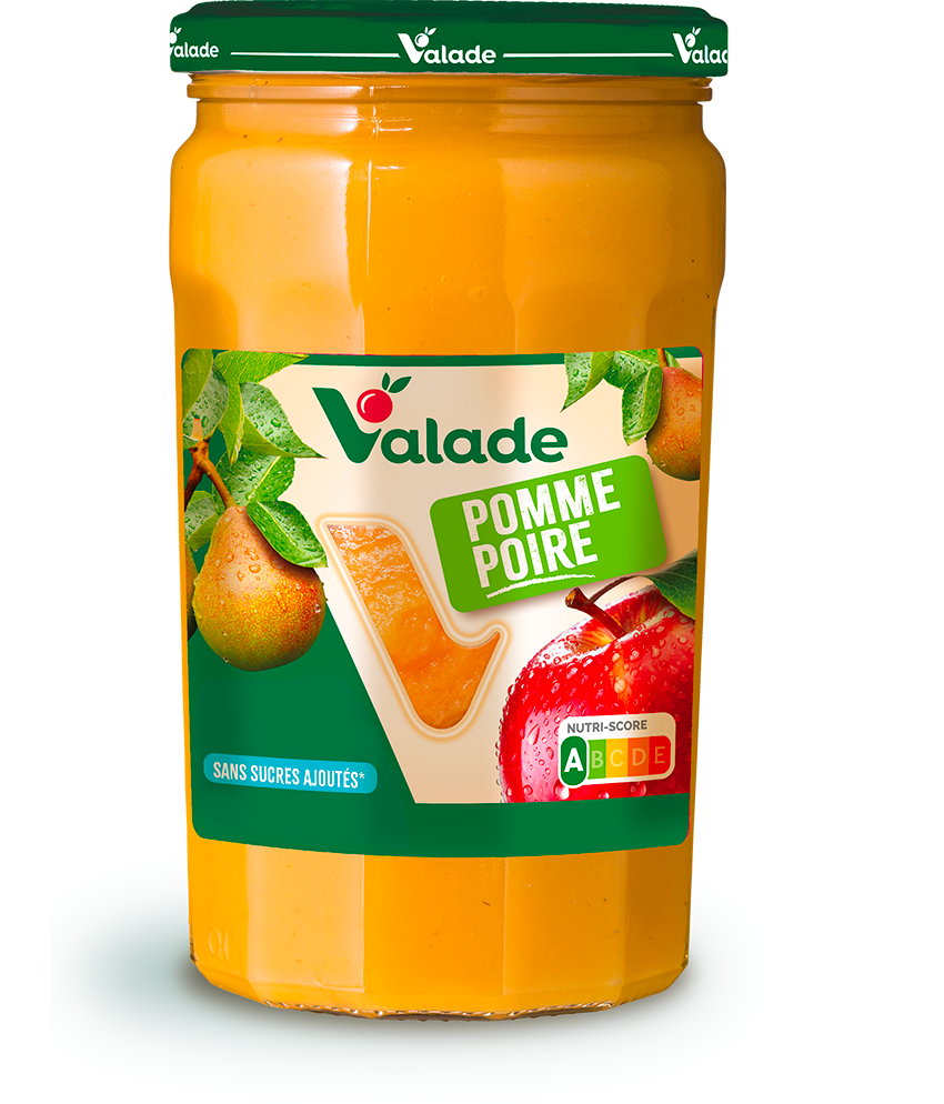 COMPOTE DE POMME
SANS SUCRES AJOUTÉS