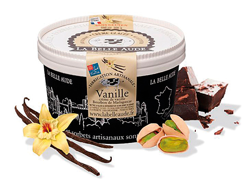 CRÈME GLACÉE À LA VANILLE “LA BELLE AUDE”