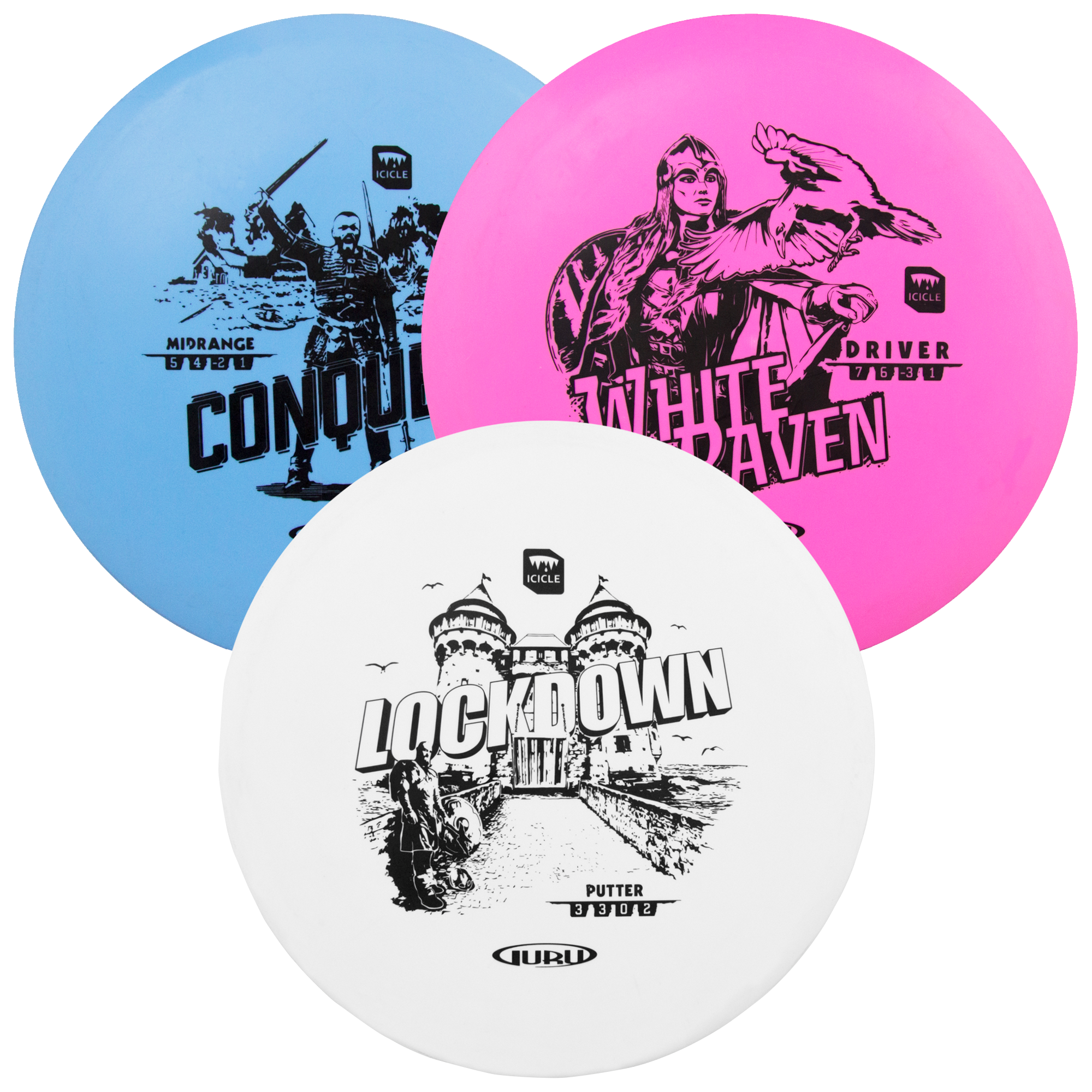 SET DE DISC GOLF