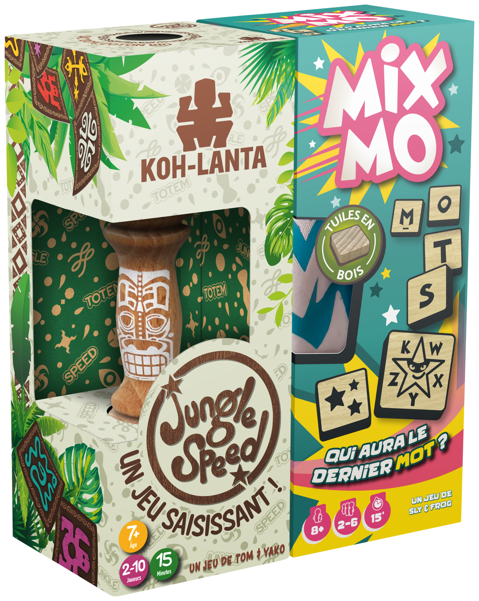 COFFRET JUNGLE SPEED KOH-LANTA + MIXMO 