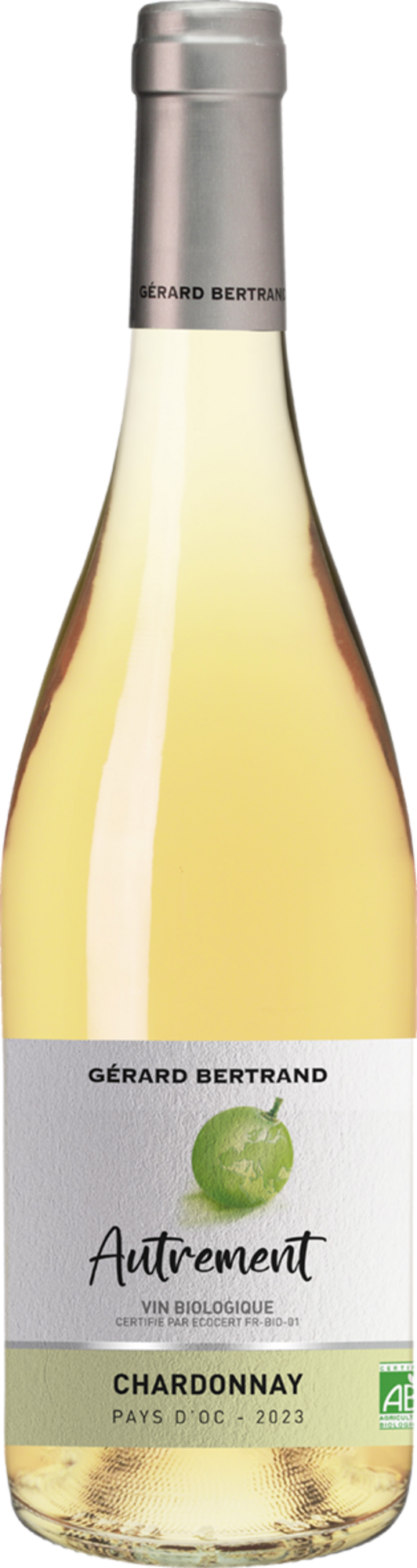 IGP PAYS D'OC VIN CHARDONNAY BLANC BIO