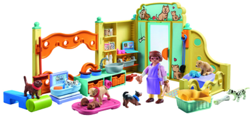 CENTRE DE SOIN : 8 CHIENS ET SOIGNEUR / SITE DE TRAVAUX AVEC CAMION ET OUVRIERS