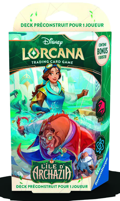 SET 7 DECK PRÉCONSTRUIT DISNEY LORCANA(1)