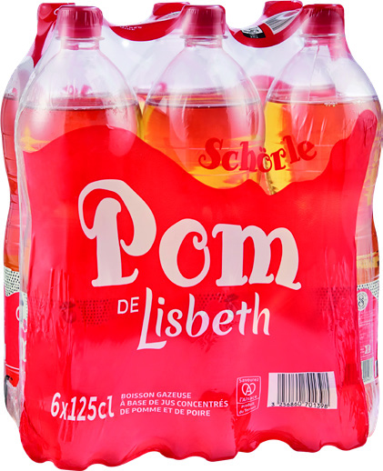 PACK POM’ DE LISBETH X6