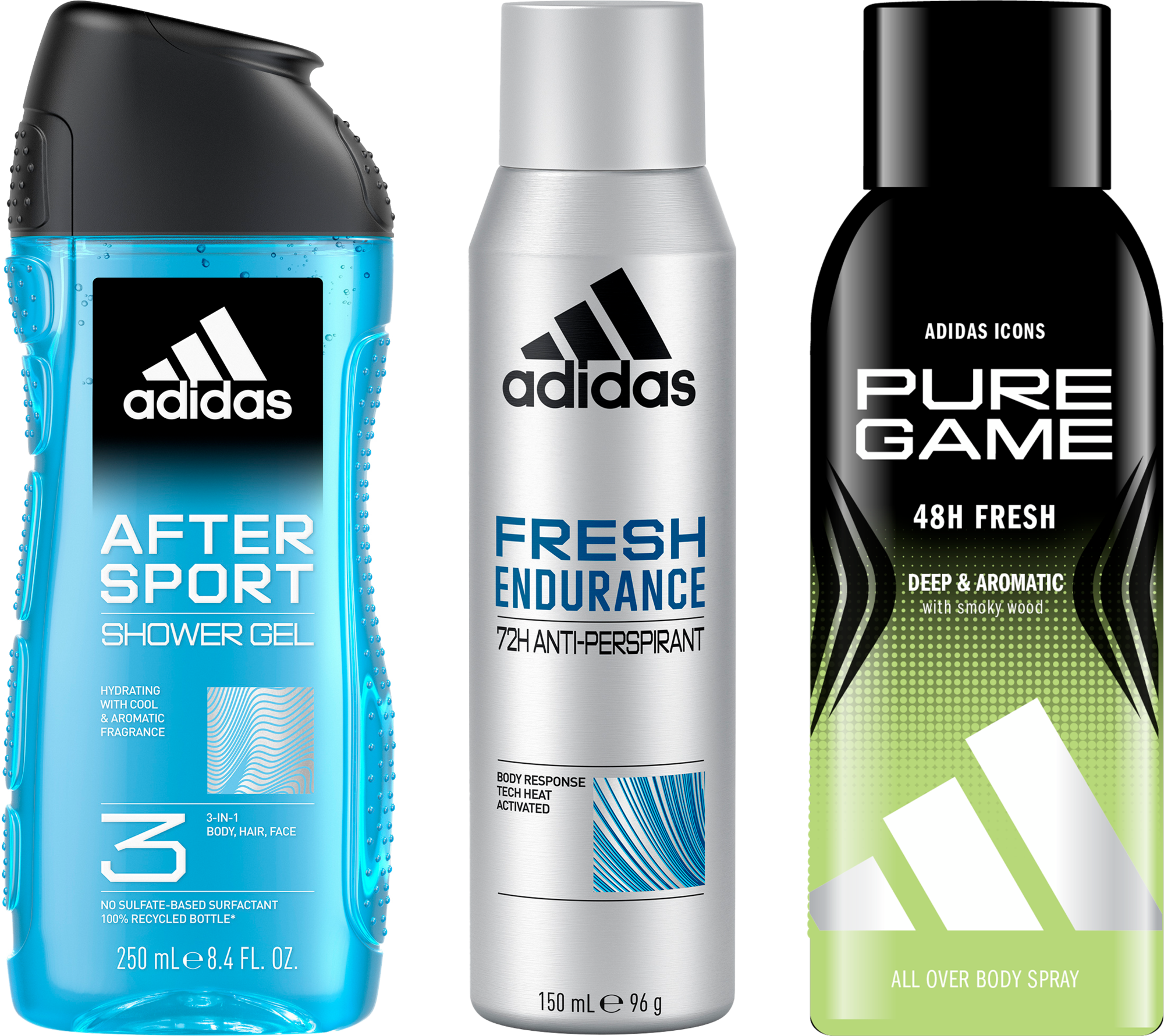 SUR LES PRODUITS PRÉSENTS EN MAGASIN DE LA GAMME "ADIDAS"
** Hors la gamme SKIN & MIND