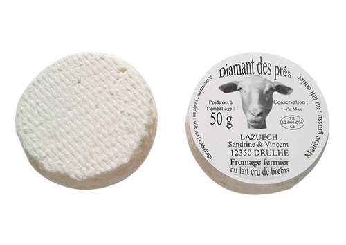FROMAGE FERMIER DIAMANT DES PRÉS X2