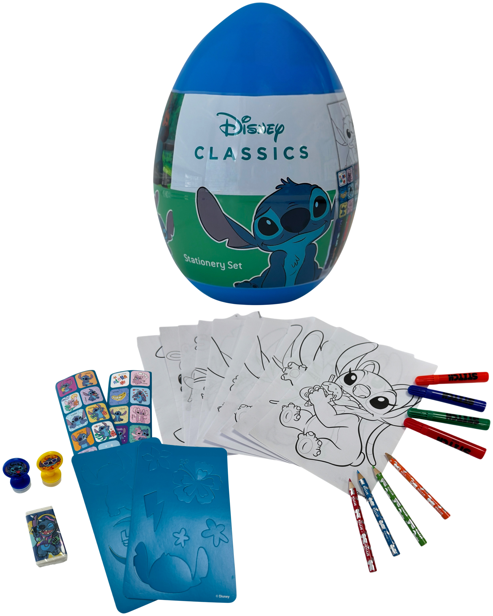 Méga œuf garni Stitch