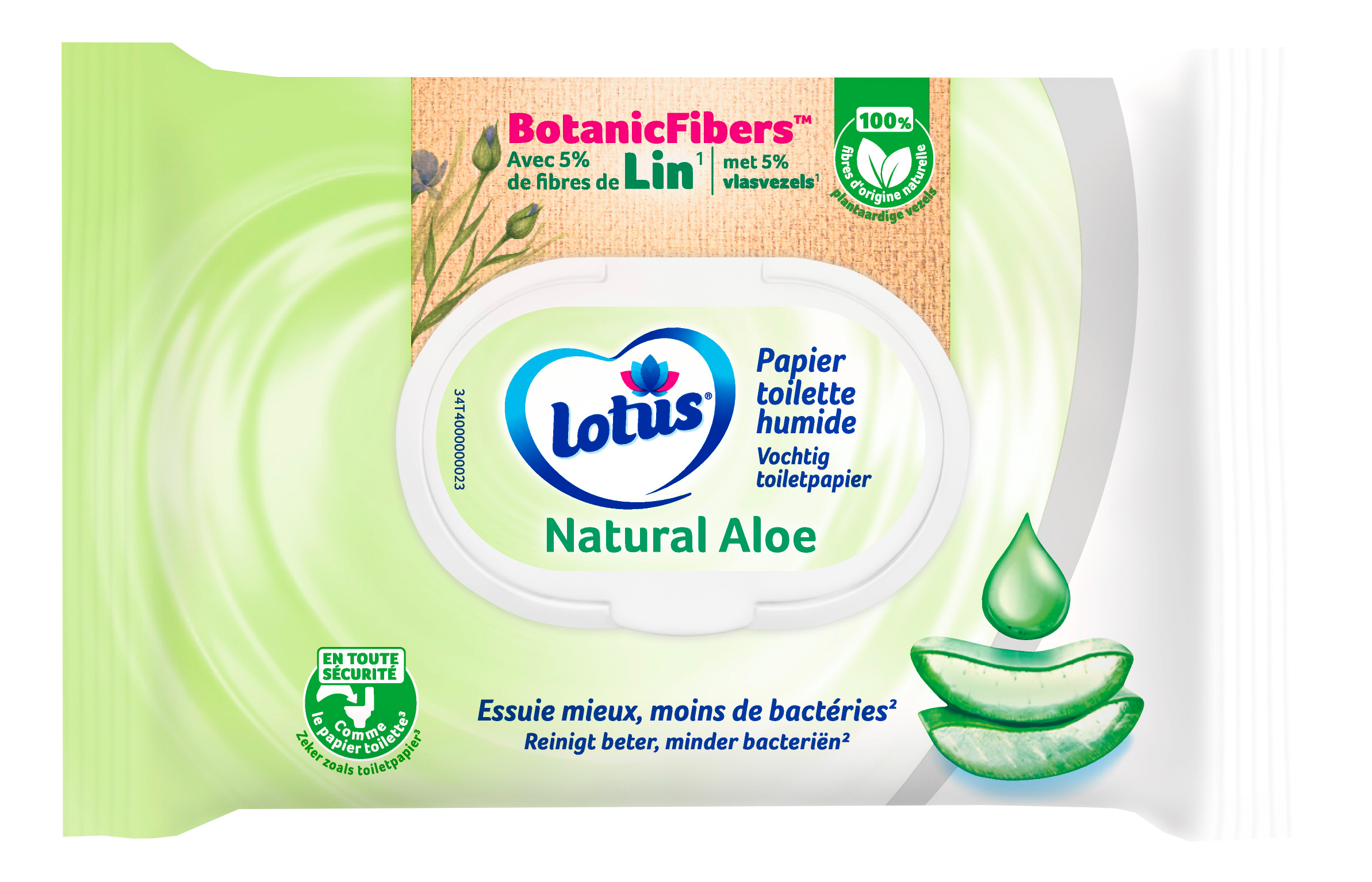 PAPIER TOILETTE HUMIDE 