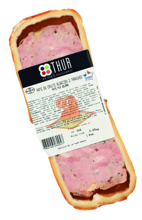 PÂTÉ EN CROÛTE ALSACIEN X2 TRANCHES