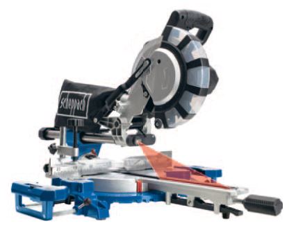 SCIE A ONGLET RADIALE 255 MM